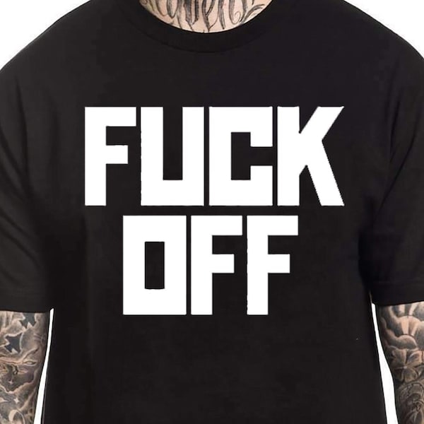 Fuck Off T-shirt Unisex Gildan Softstyle Tshirt James Hetfield Band Music Thrash Heavy Metal Rock Logo Graphic Novelty Tee