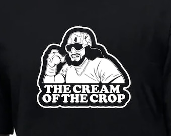 The Cream Of The Crop Unisex T-shirt Macho Man Tshirt Wrestling Randy Savage Graphic Tee