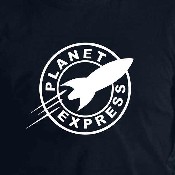 Planet Express Unisexe T-shirt T-shirt Série Télévision Comédie Animation Nouveauté Fun Cadeau Tee