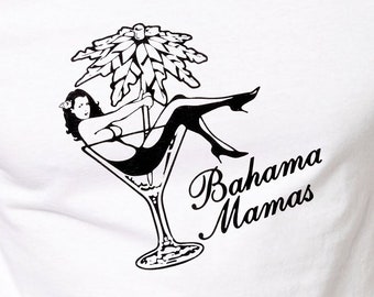 Bahama Mamas Unisex T-shirt GTA Tshirt Grand Theft Auto Nightclub Gangster Mobster Strip Club Novelty Fun Gift Tee