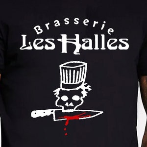 Buy Vintage Looking Brasserie Les Halles T-shirt No Skull Anthony