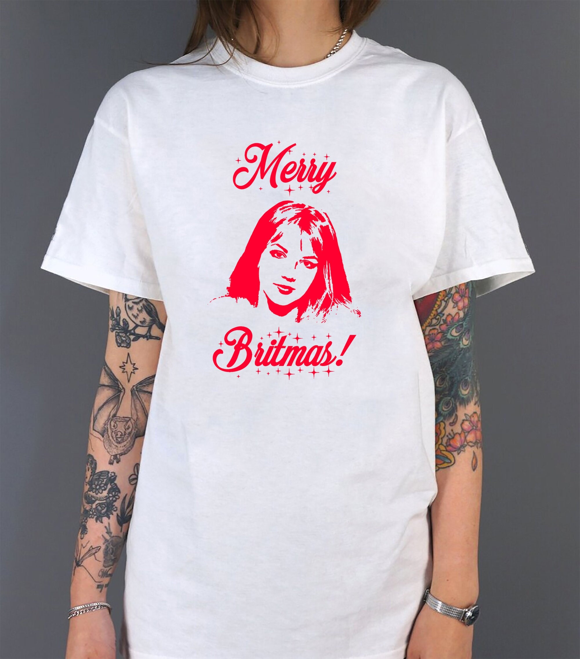Discover Merry Britmas Unisex T-shirt Brit-ney Spea-rs T-Shirt