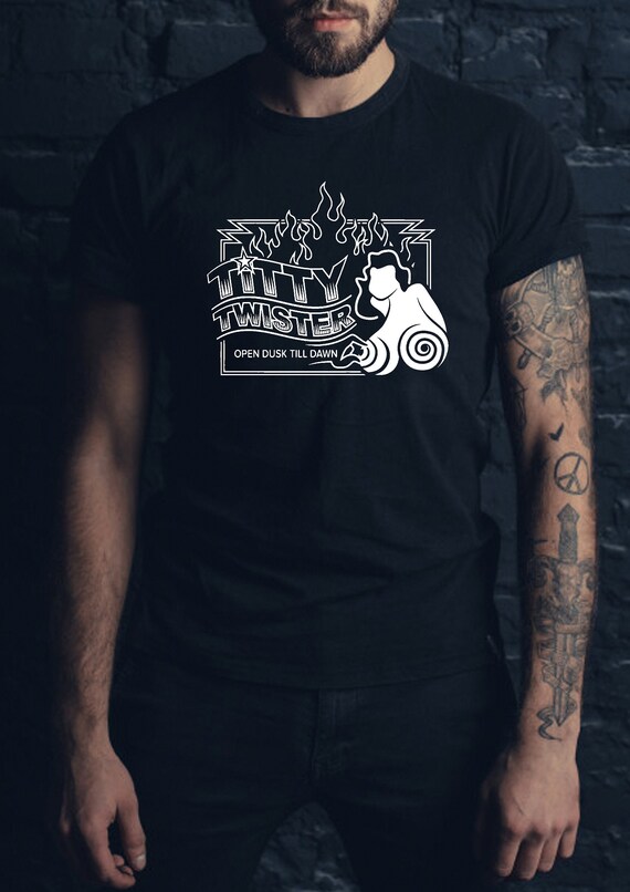 Twister black online tee