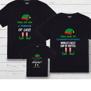 Family Christmas SHIRTS. Matching Christmas T-Shirts, Family Christmas Shirts, Matching Family, Pet Bandana -Dont forget your dog!