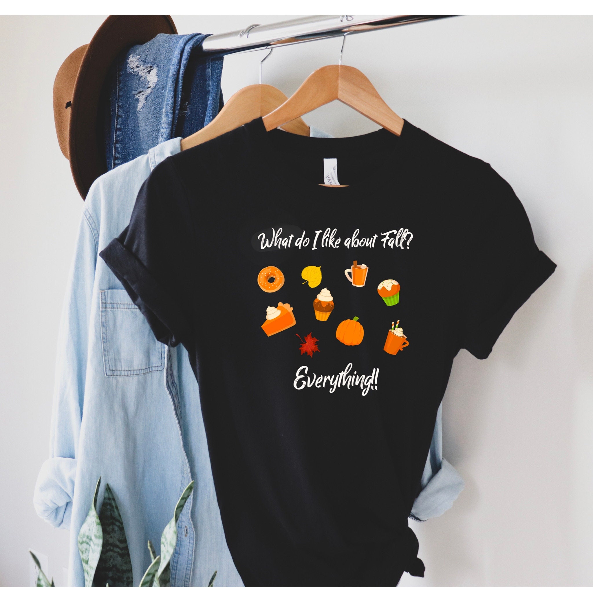 Fall TShirts Fall Shirts for Women Graphic Tee Cute Fall Etsy