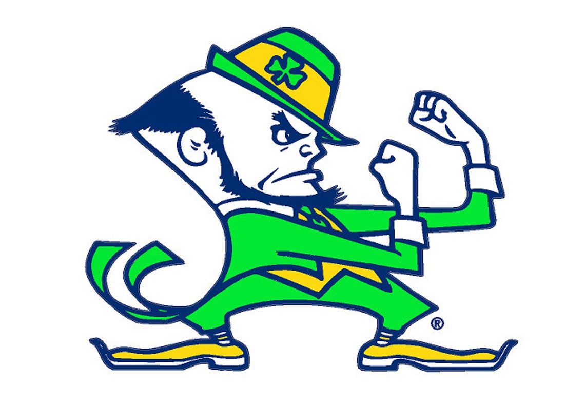 Notre Dame Decal Set Etsy