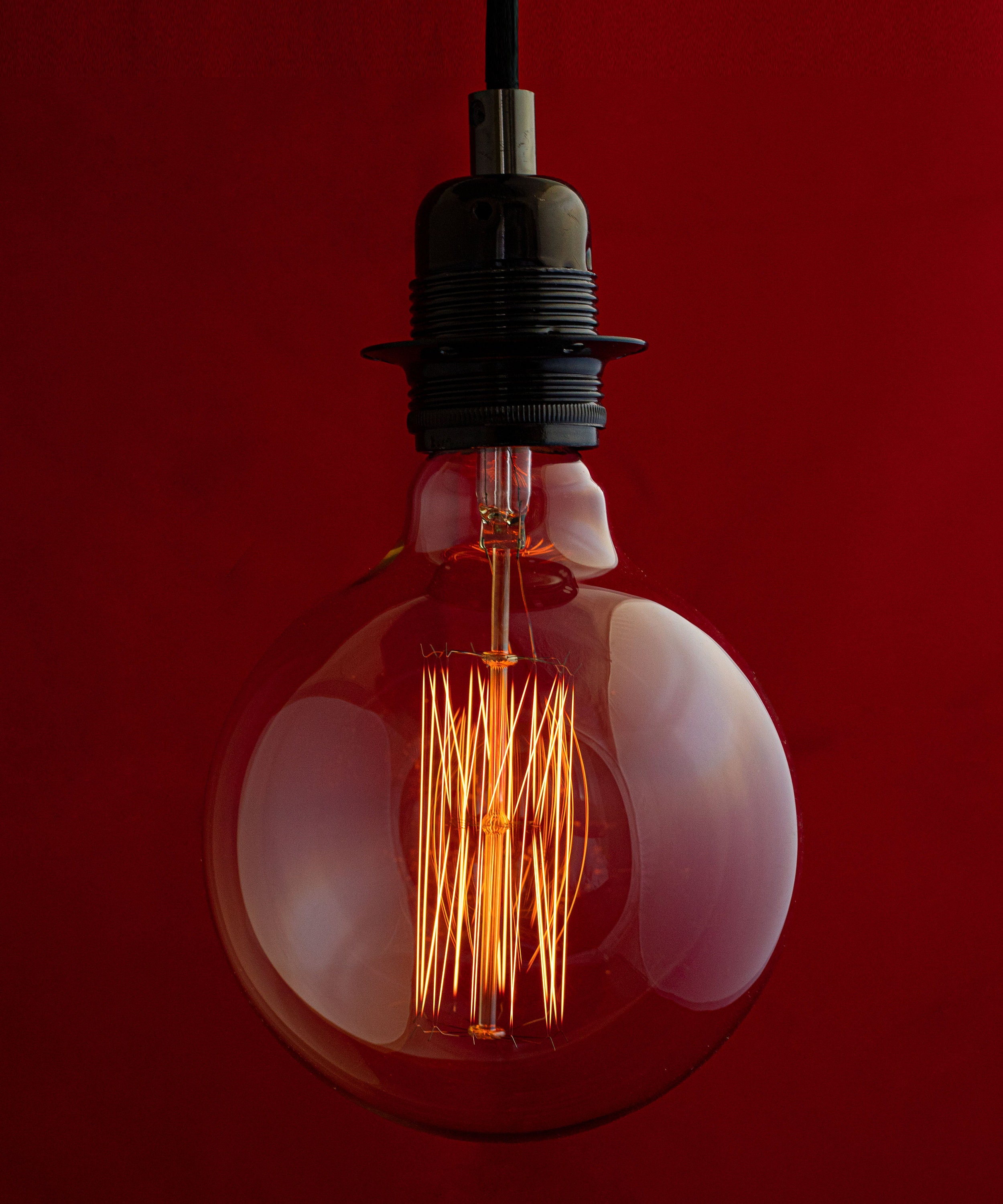ES E27 Vintage Holder Industrial Lamp Light Bulb Antique Retro Edison Fitting UK 