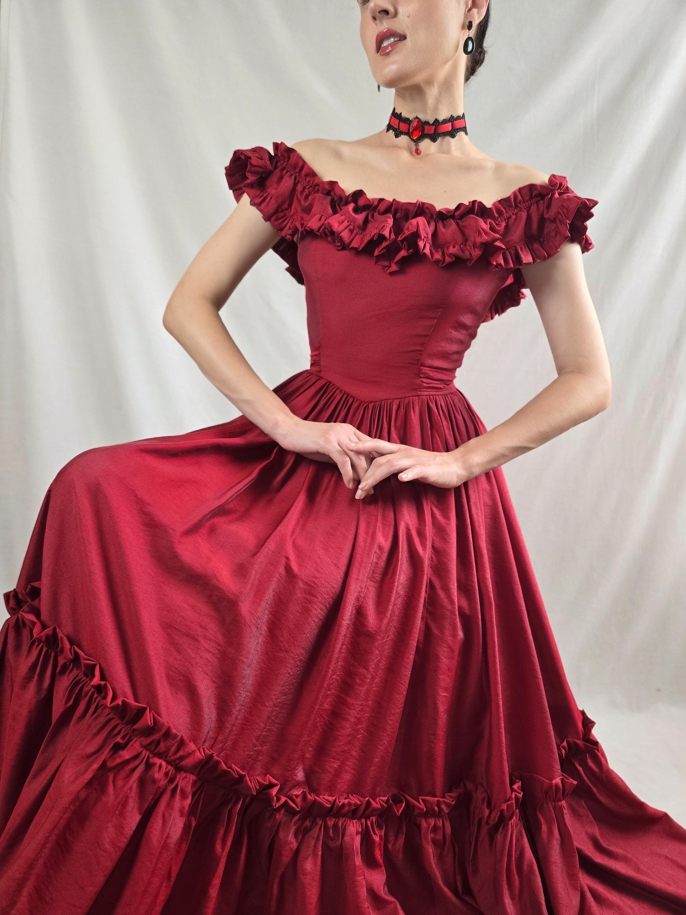Robe de balle rouge France