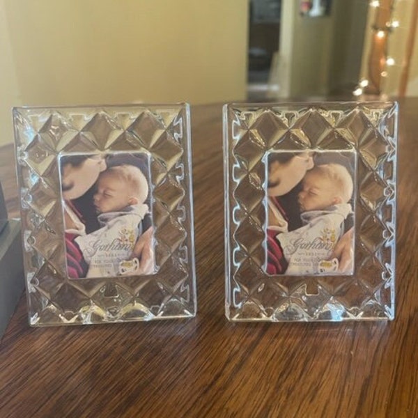 Engraved Crystal Frames Etsy