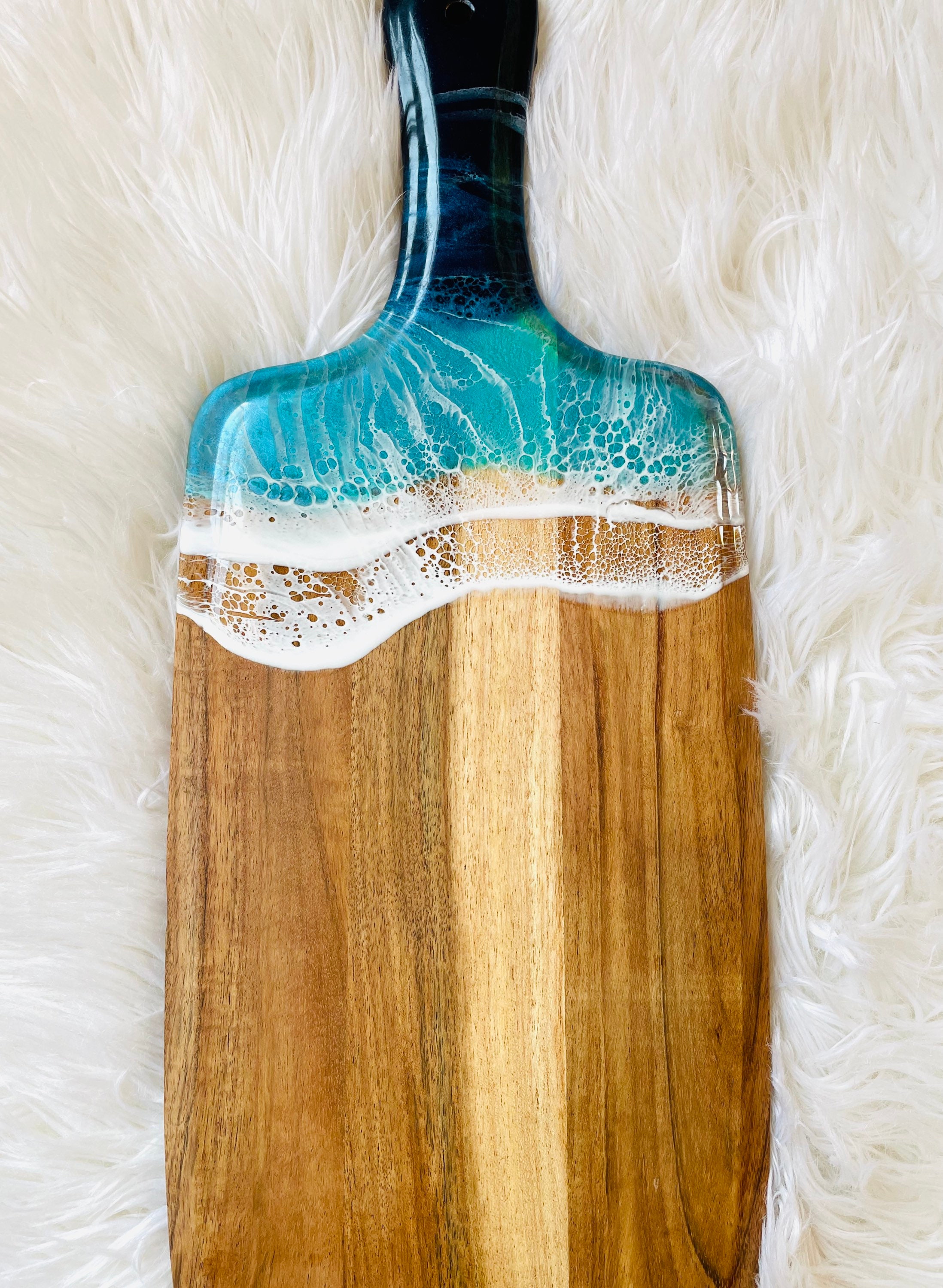 Ocean Cutting Board Beach Decor Charcuterie Board House Etsy