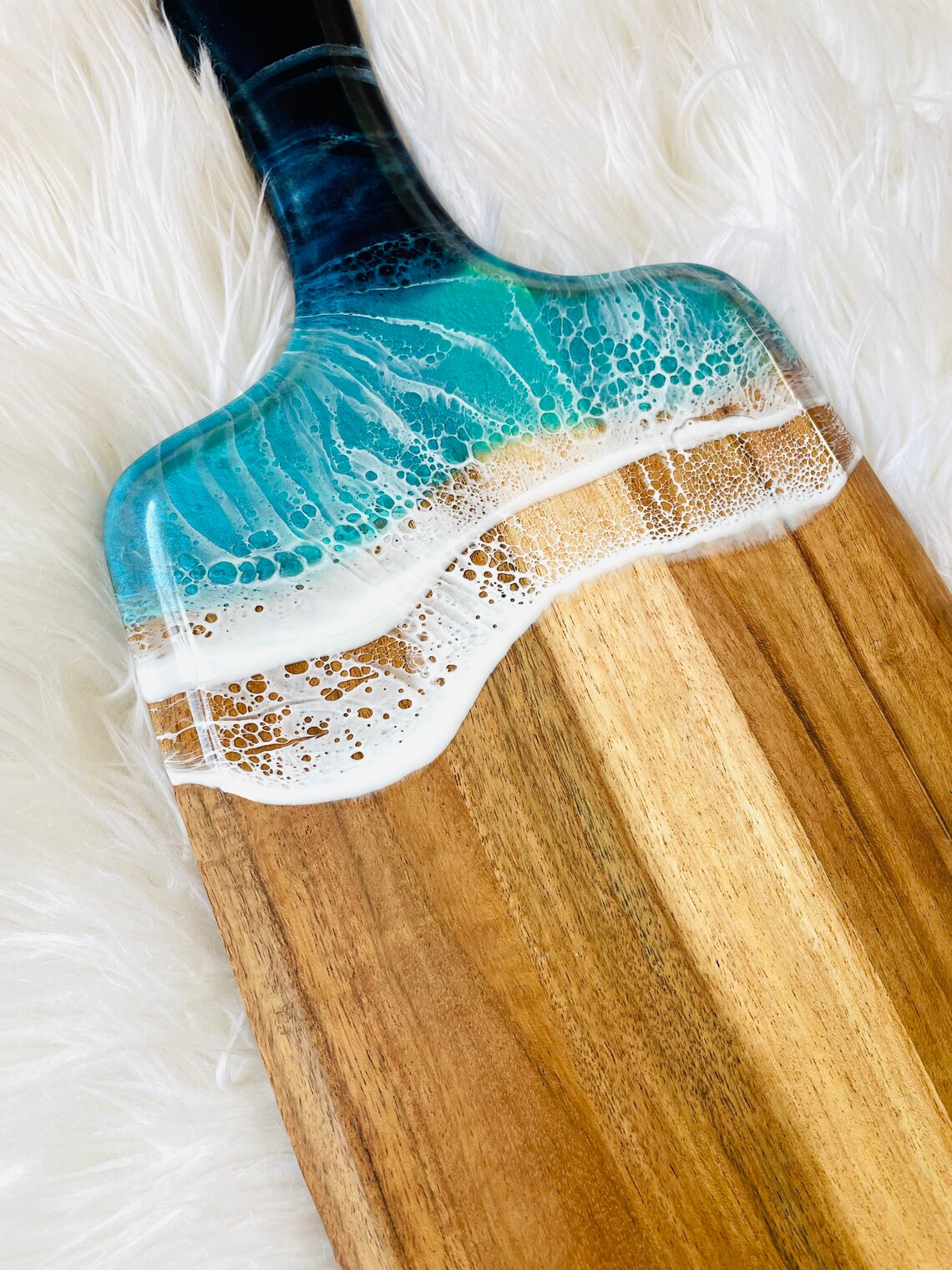 Ocean Cutting Board Beach Decor Charcuterie Board House Etsy