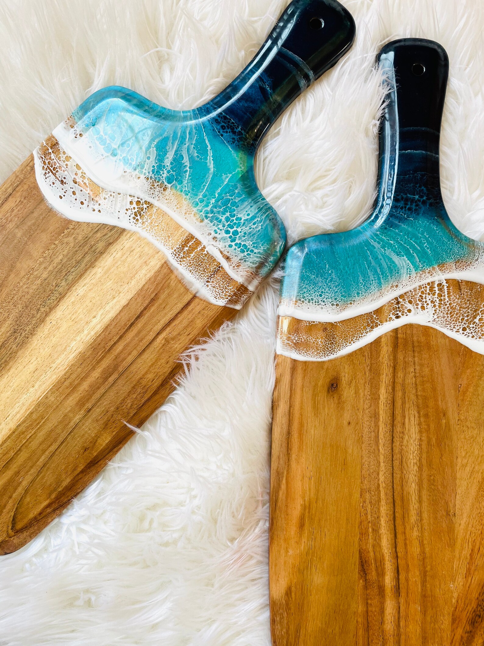 Ocean Cutting Board Beach Decor Charcuterie Board House Etsy