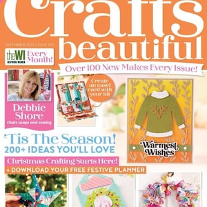 Crafts Beautiful Magazine - vorige uitgave - september 2022 - uitgave 375