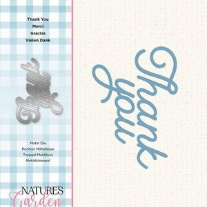 Fustella in metallo Natures Garden Farmhouse - Grazie