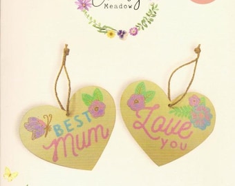 Make Your Own Wooden Heart Plaque - Mothers Day Crafts