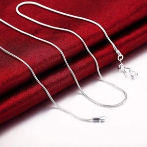 Sterling Silver 925 Necklace Chains - Snake / Cable