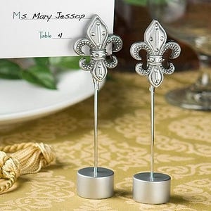 Porte-cartes attrayants Fleur de lys