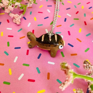 Neopets Breadfish Pendant Necklace