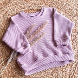 Knitted sweater oversize, different colors, for girls and boys, autumn and winter image 4