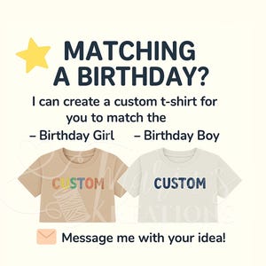 Adult Custom Shirt - Custom Matching Shirt - Custom Family Shirts