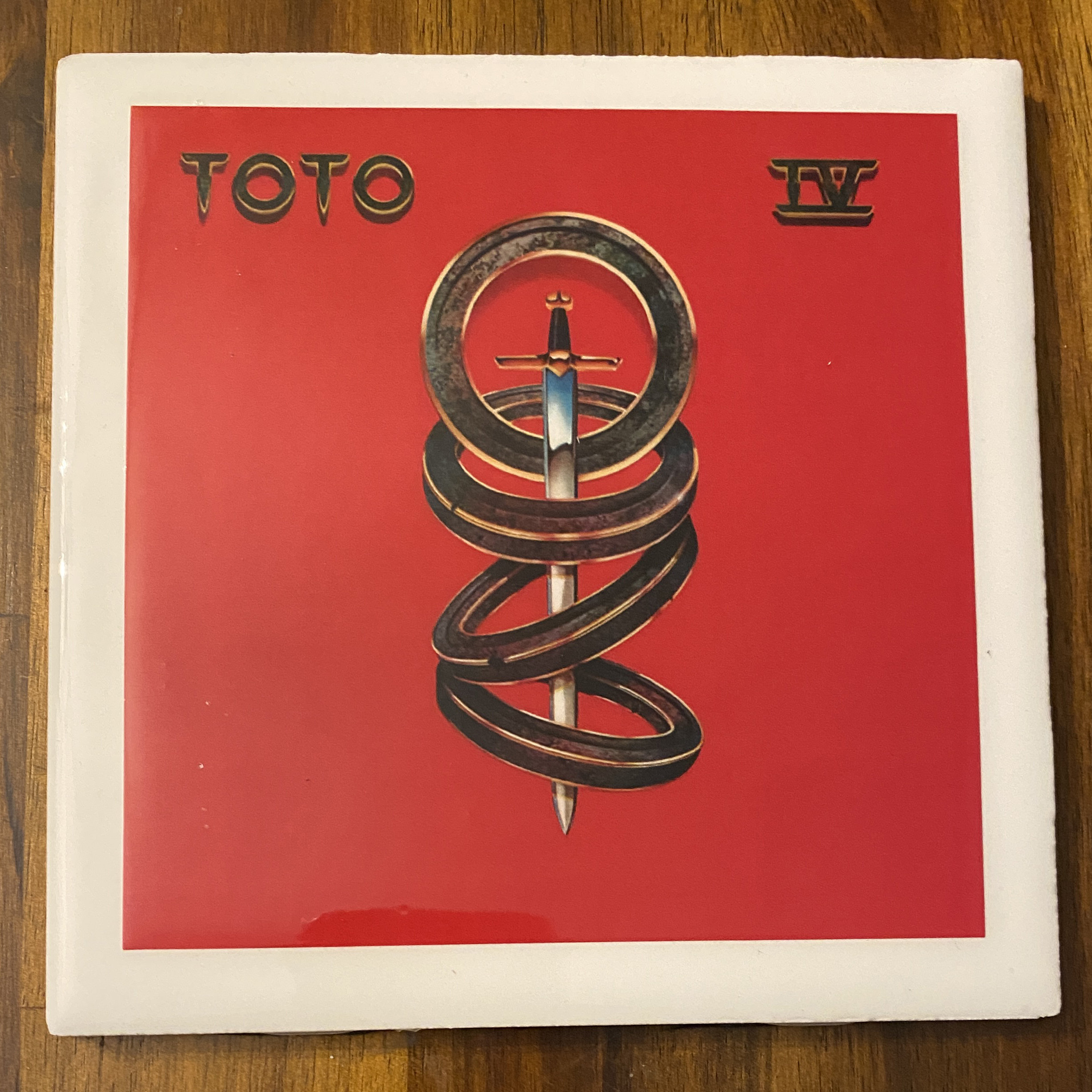 Toto IV Album Cover 6-inch Decorative Tile With Stand - Etsy