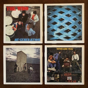 The Who Classic Album Ceramic Coasters - Set Of 4