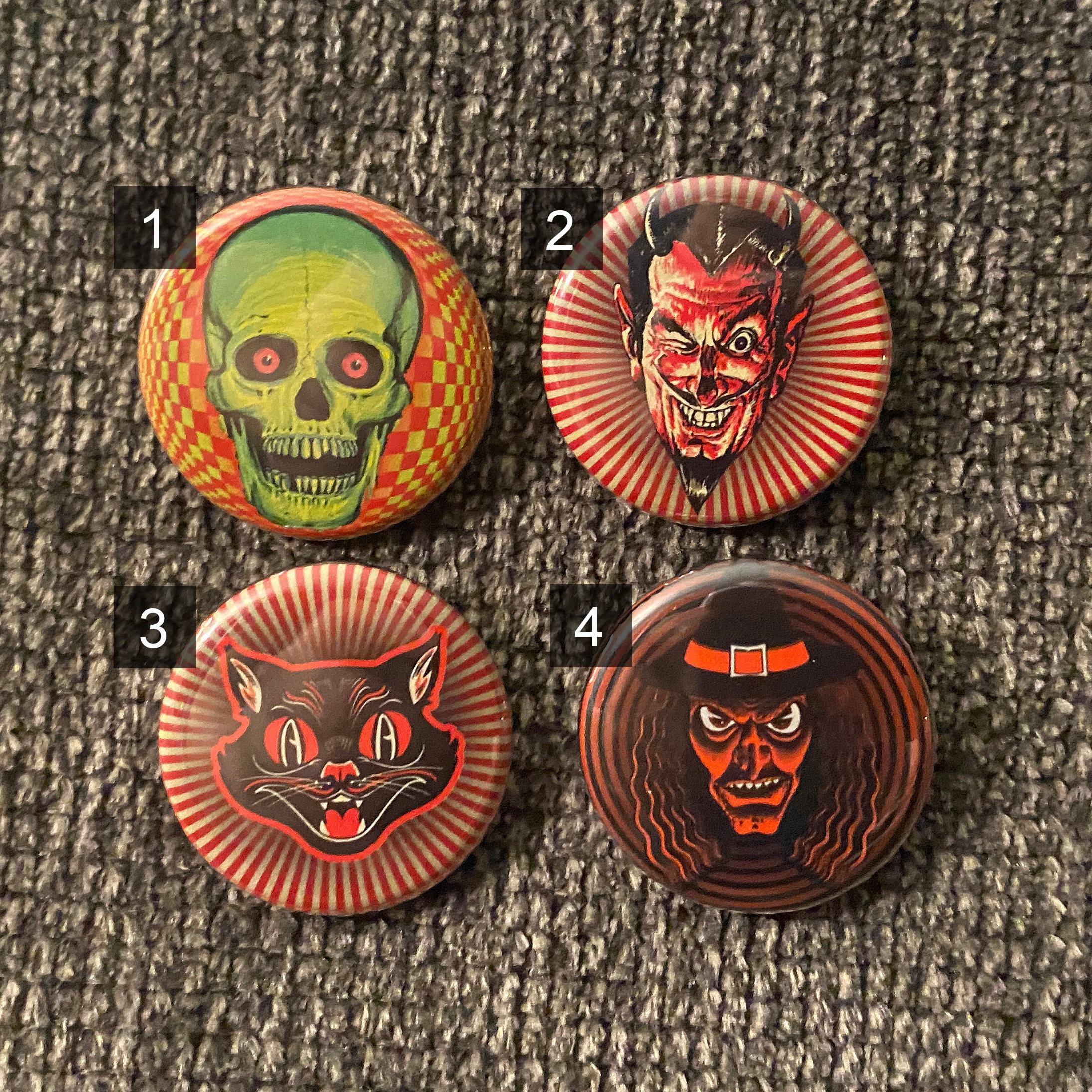 Vintage Devil Pin - Etsy