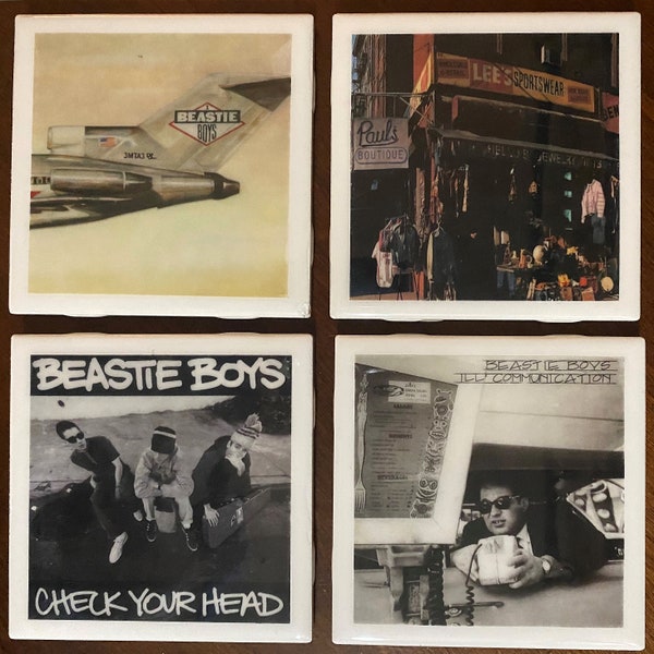 Beastie Boys Ceramic Coasters Series 1 - Set Of 4