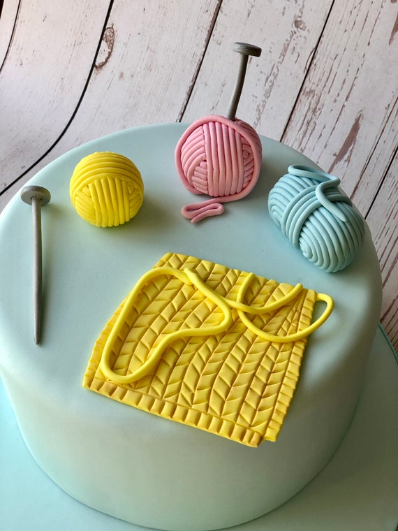 How to create knitting cake decorations for your next cake project