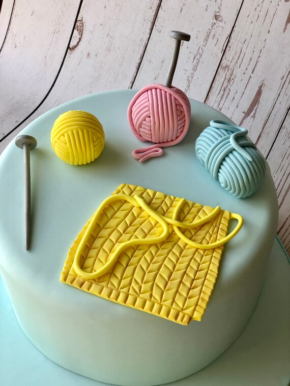 How to create knitting cake decorations for your next cake project