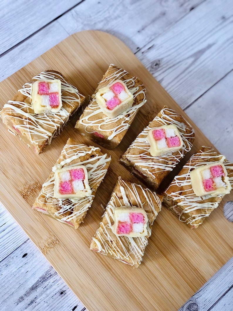 Battenberg Fully Loaded White Chocolate Chunky Blondies Homemade Treat ...