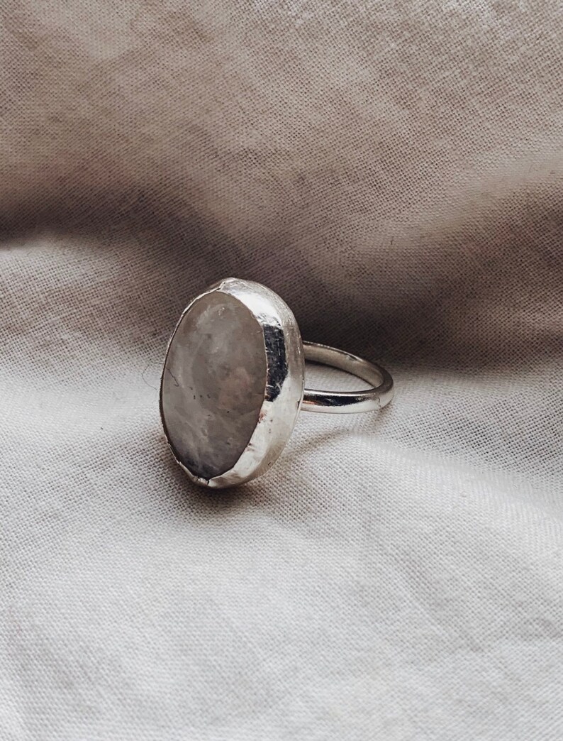 Moonstone ~ Precious Stone ~ Silver Ring