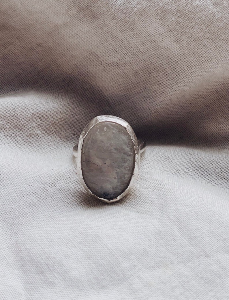 Moonstone ~ Precious Stone ~ Silver Ring