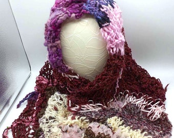 OH Look! Beautiful Knitted Art Scarf :)