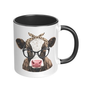 Cow Lover, Coffee Mug, Adorable Cow Collection, Cute Cow, Collectible Cow Coffee Mug, Premium Cow Collectible, Cow Lovers, Animal Lover Gift