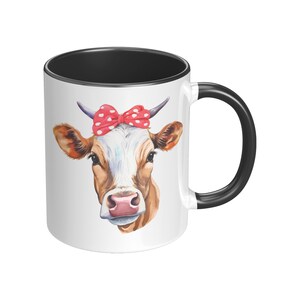 Cow Lovers Coffee Mug, Adorable Cow Collection, Cute Cows, Collectible Cow Coffee Mug, Premium Made Coffee Mugs, Gift Ideas for Cow Lovers