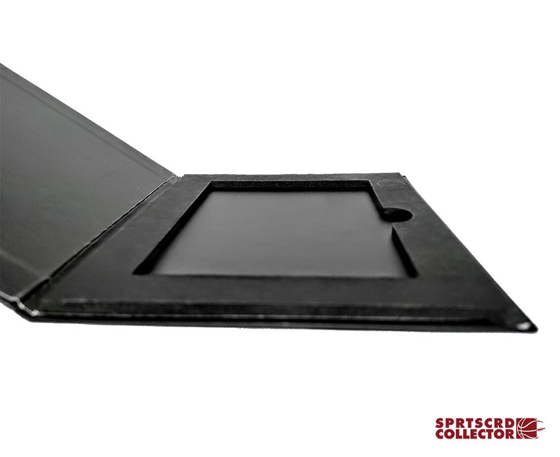 Toploader Card Shipper for Trading Cards Matte Black Biodegradable