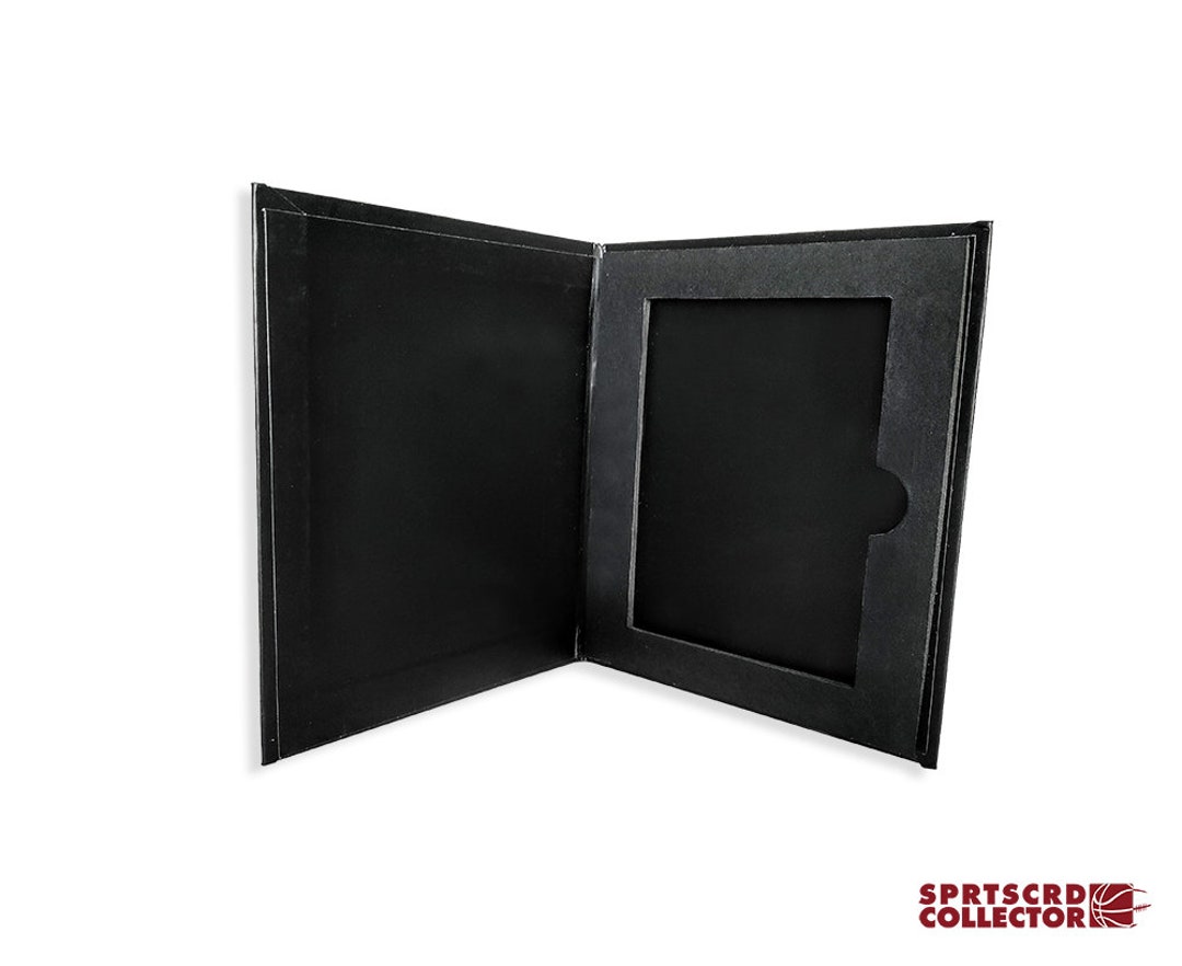 Toploader Card Shipper for Trading Cards Matte Black Biodegradable