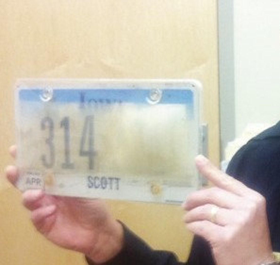 Red Light Camera License Plate Blocker Etsy