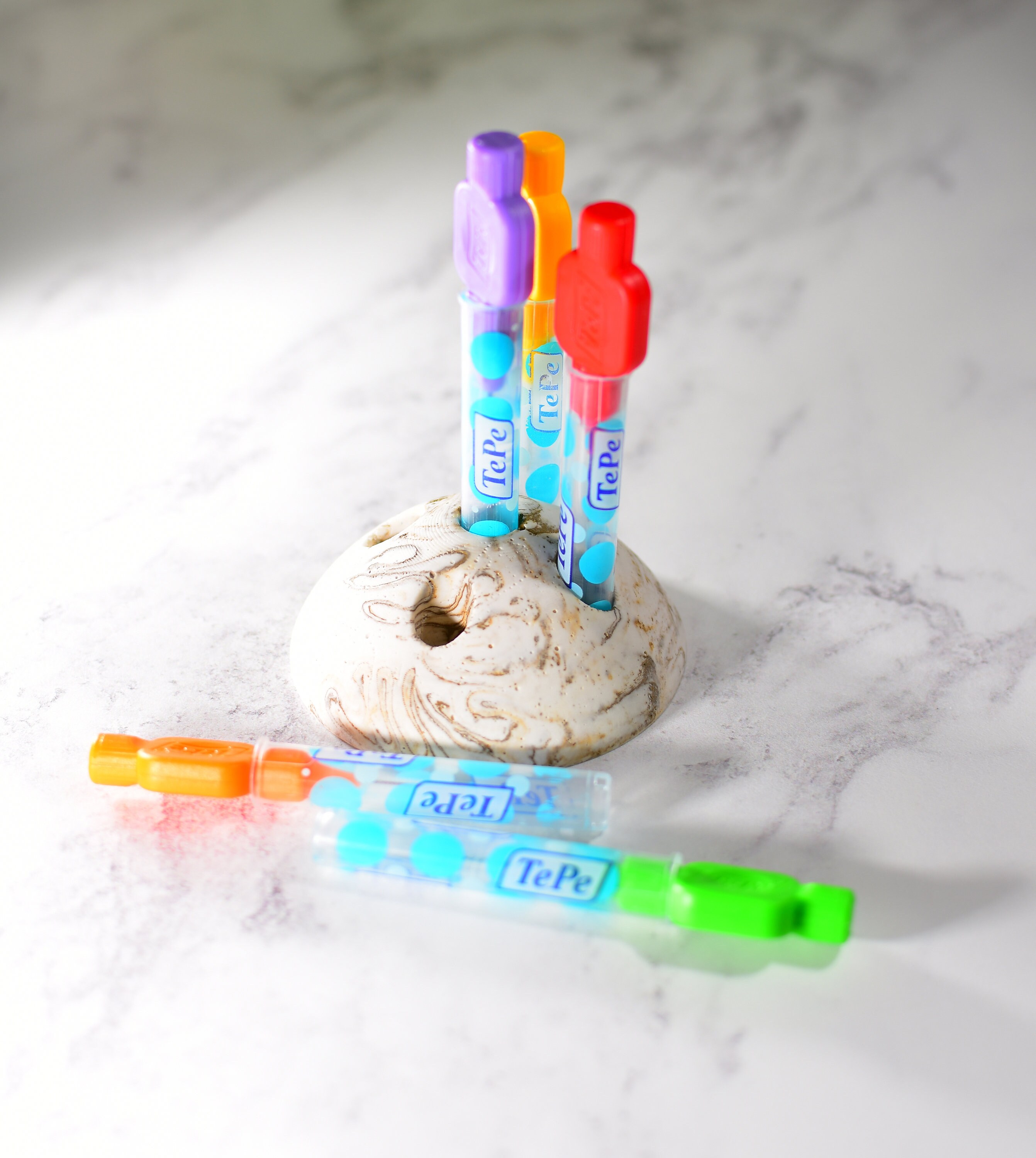 Tepe Circular Interdental Brush Stand Beige Etsy