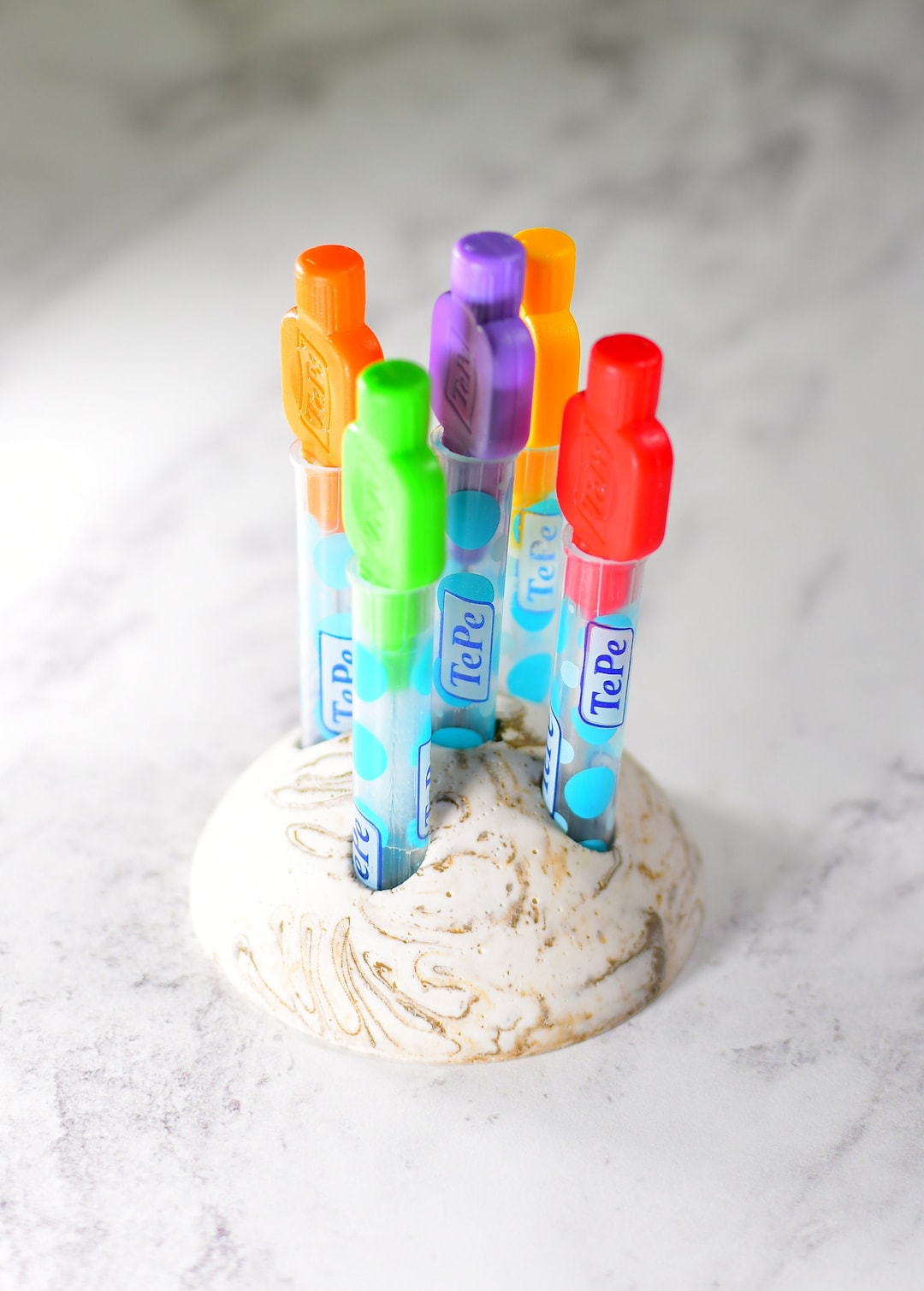 Tepe Circular Interdental Brush Stand Beige Etsy