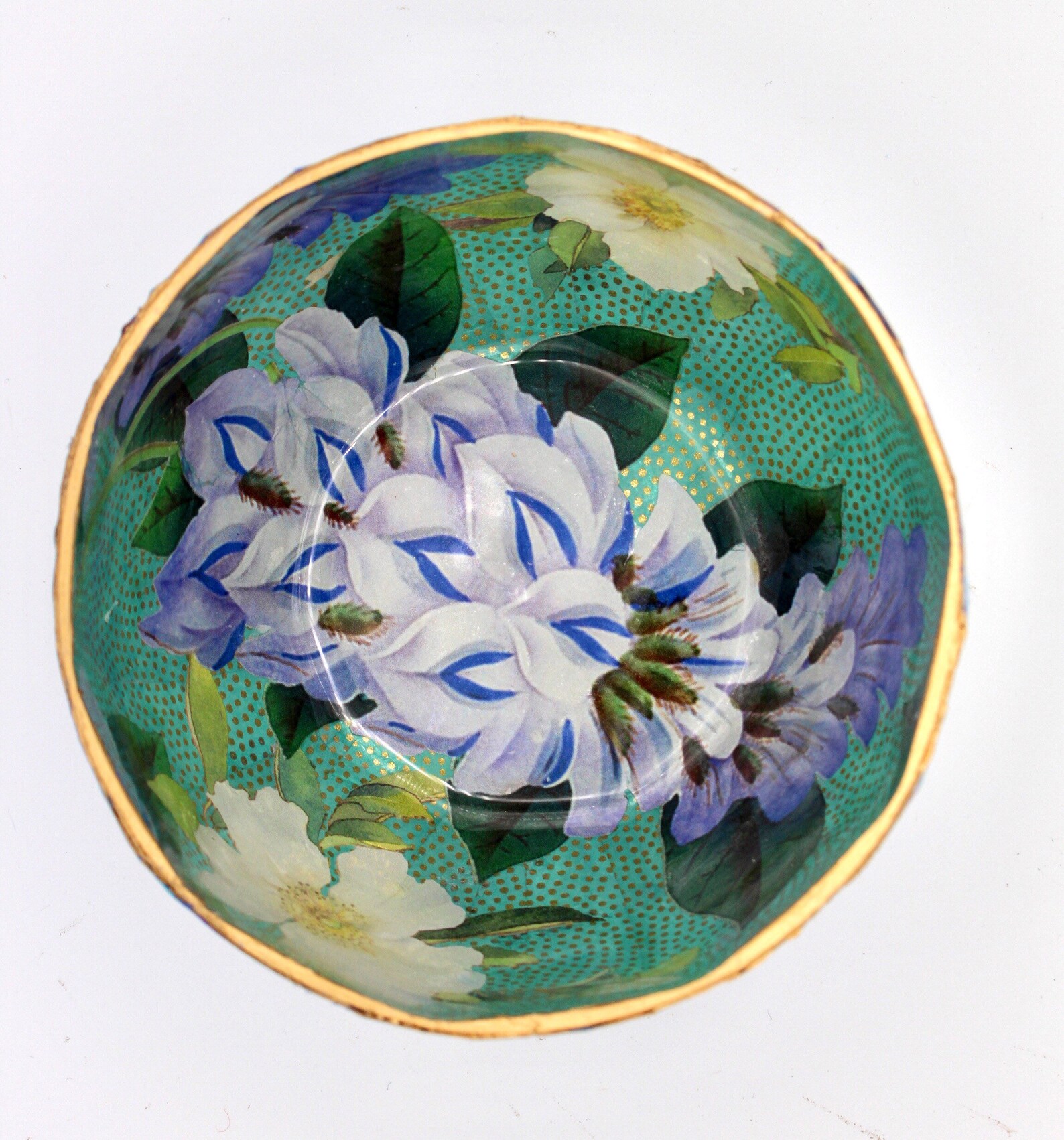 Wisteria Decoupage Bowl Etsy