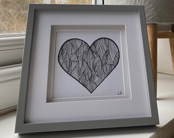 Love Heart Illustration