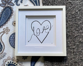 Love Heart Illustration