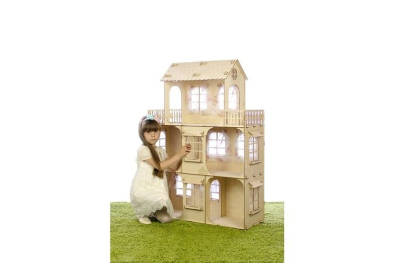 Large Doll House 452326118 inches Big Dollhouse Wooden Etsy