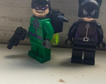 DC Super heroes minifigures Batman gaslite on lego Custom Catwoman Gaslight DC Super heroes minifigures Batman gaslite on lego Custom Catwoman Gaslight