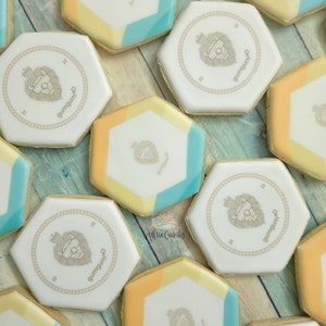 Custom Business Logo Cookies - Custom Sugar Cookies - Etsy