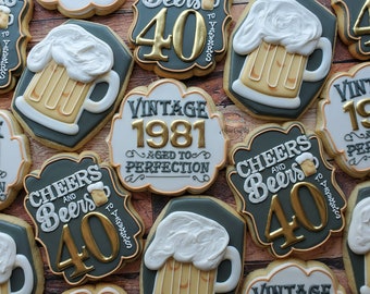 Cheers and Beers Cookies