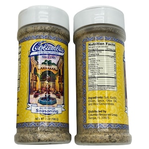 ALL PURPOSE SEASONING | Columbia Restaurant | Spanish | St. Augustine | Florida | Gift | Seasoning Mix | Holiday Gift | Sharing Sunshine