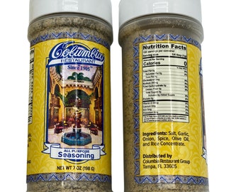 ALL PURPOSE SEASONING | Columbia Restaurant | Spanish | St. Augustine | Florida | Gift | Seasoning Mix | Holiday Gift | Sharing Sunshine